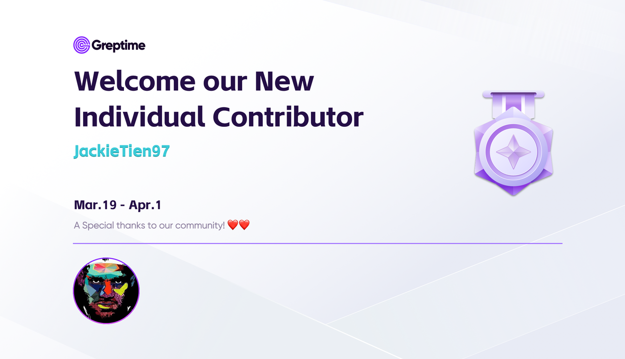 (New Contributor of GreptimeDB)