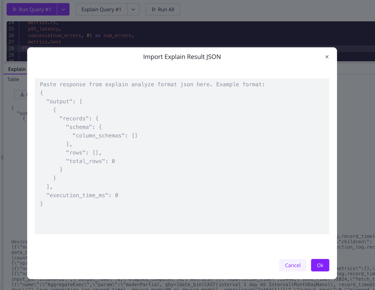 （Figure 4: Import JSON Data）