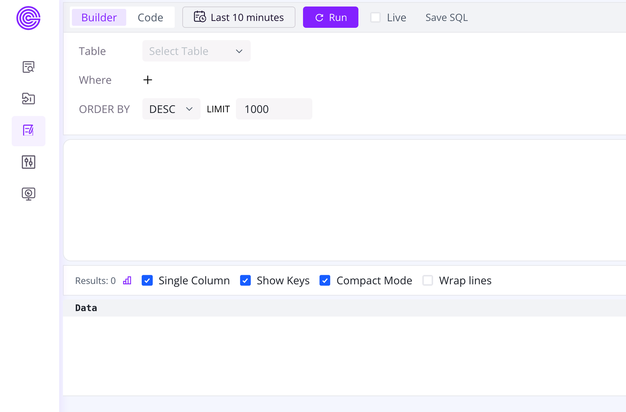 （Figure 2: Visiting Log-Query Page）