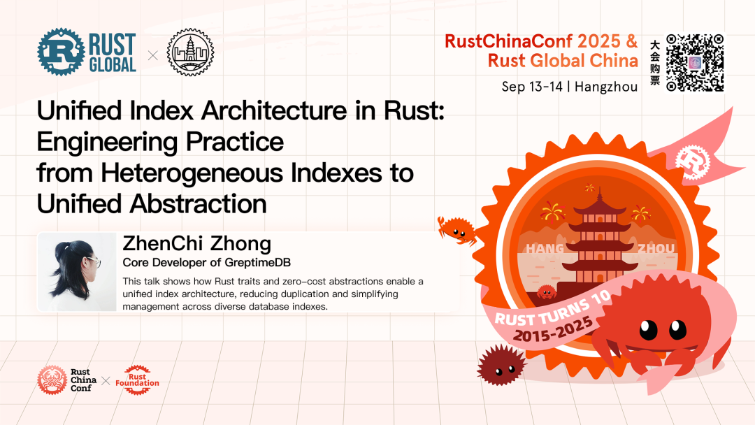 Figure 3: GreptimeDB Topic at RustCC