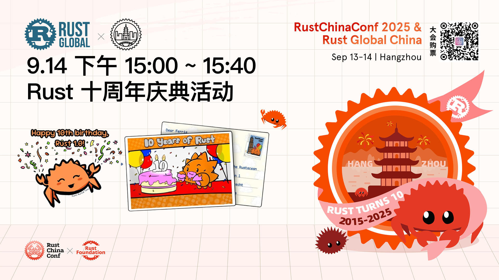 Figure 1: Rust 10th Birthday